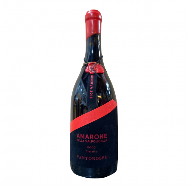 VANTOROSSO AMARONE DELLA VALPOLICELLA CLASSICO 2015 RISERVA 750 ml