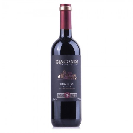 GIACONDI PRIMITIVO PUGLIA IGT 2019 750 ml GIACONDI PRIMITIVO PUGLIA IGT 2019 750 ml