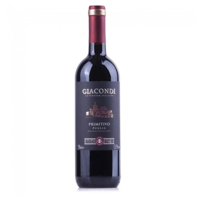 GIACONDI PRIMITIVO PUGLIA IGT 2019 750 ml