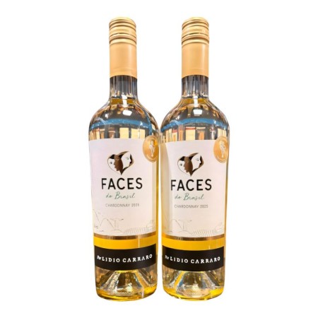 KIT C/2 FACES DO BRASIL CHARDONNAY