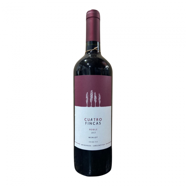 CUATRO FINCAS MERLOT 2017 750 ml