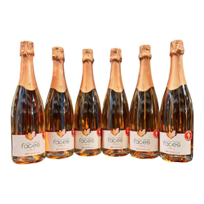 KIT C/6 FACES BRUT ROSE