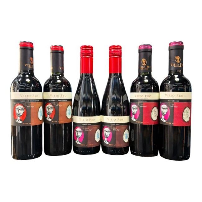 KIT C/6 VIEJO FEO SELEÇÃO RESERVAS 375ML