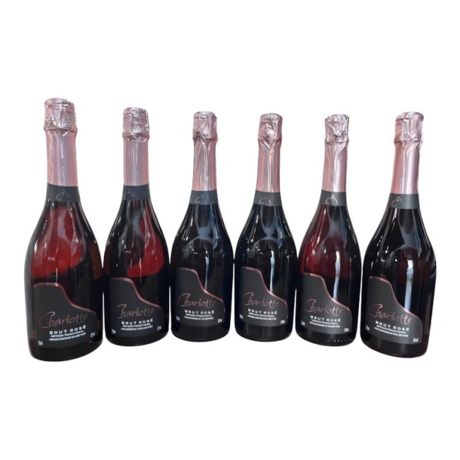 CHARLOTTE BRUT ROSE MÉTODO TRADICIONAL CX C/6 CHARLOTTE BRUT ROSE MÉTODO TRADICIONAL CX C/6