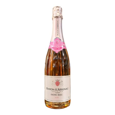 BARON D'ARIGNAC DEMI SEC ROSE