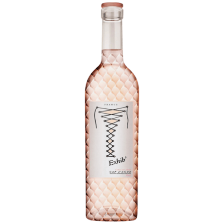 EXHIB' CÔTES DU THAU CAP D'AGDE ROSE 2019 750 ml EXHIB' CÔTES DU THAU CAP D'AGDE ROSE 2019 750 ml