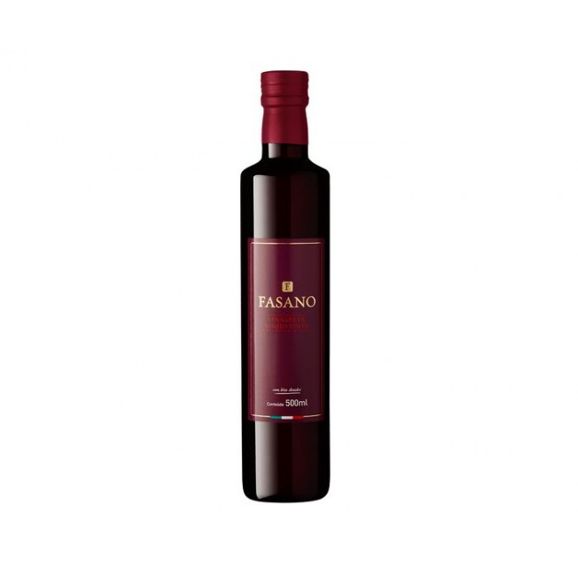 VINAGRE FASANO DE VINHO TINTO 500 ML