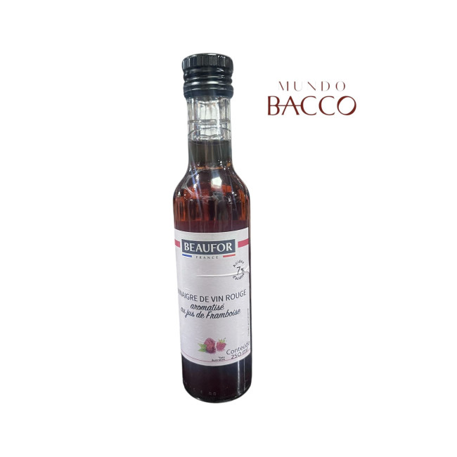 BEAUFOR VINAGRE DE VINHO TINTO COM FRAMBOESA 250ml