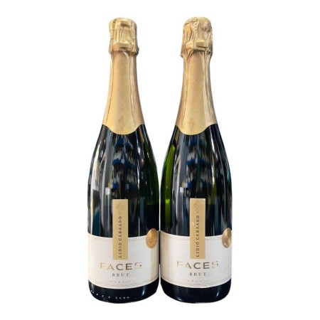 KIT C/2 ESPUMANTES FACES BRUT