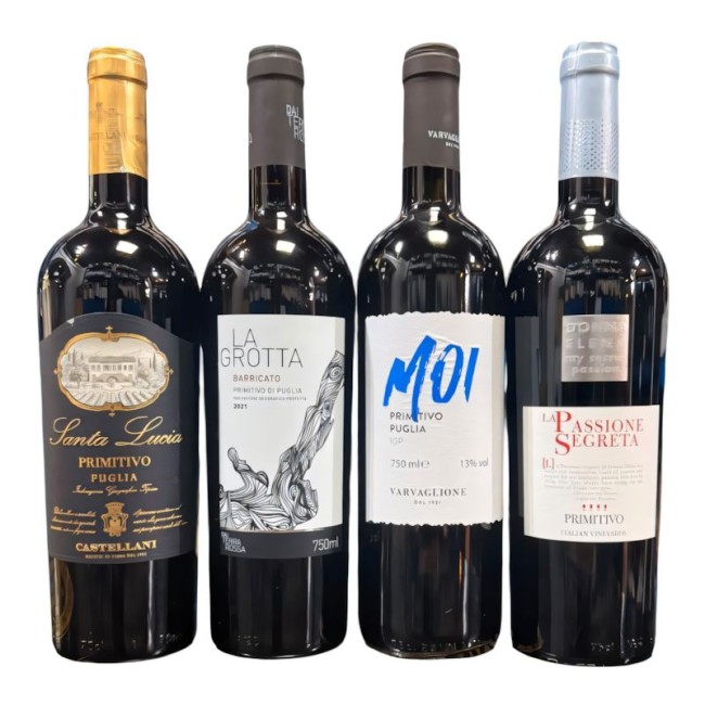 KIT C/4 PRIMITIVO PUGLIA