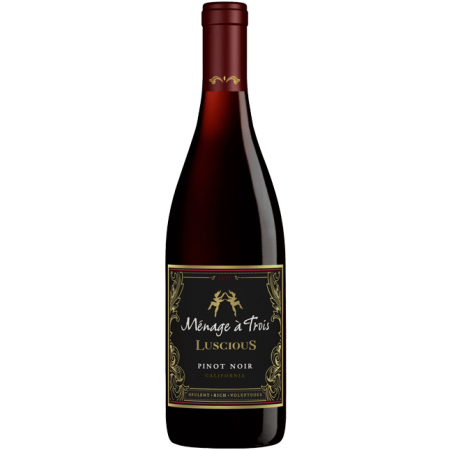 MÉNAGE À TROIS LUSCIOUS PINOT NOIR  750 ml MÉNAGE À TROIS LUSCIOUS PINOT NOIR  750 ml