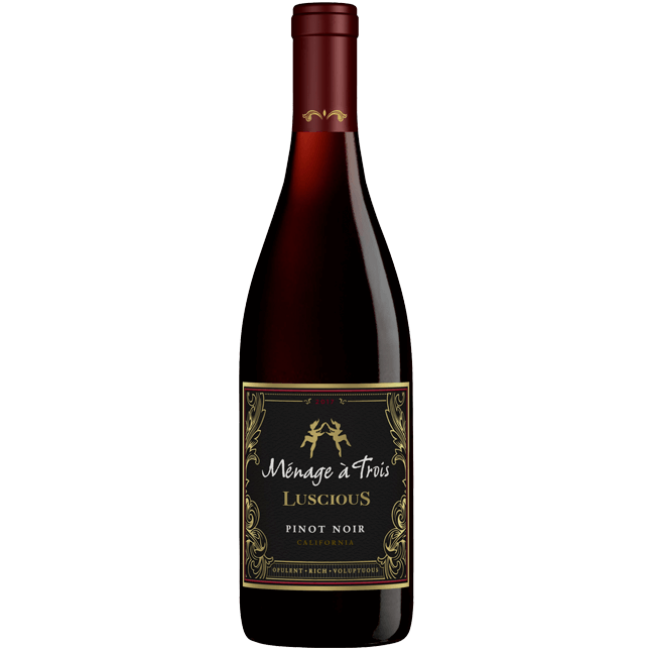 MÉNAGE À TROIS LUSCIOUS PINOT NOIR  750 ml