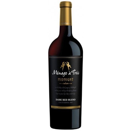 MÉNAGE À TROIS MIDNIGHT DARK RED BLEND 2019 750 ml MÉNAGE À TROIS MIDNIGHT DARK RED BLEND 2019 750 ml