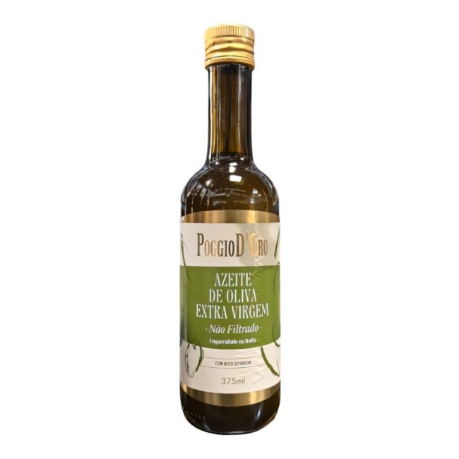 POGGIO D'ORO AZEITE EXTRA VIRGEM NÃO FILTRADO POGGIO D'ORO AZEITE EXTRA VIRGEM NÃO FILTRADO