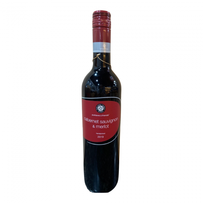 PUKLAVEC & FRIENDS CABERNET SAUVIGNON & MERLOT 2019 750 ml