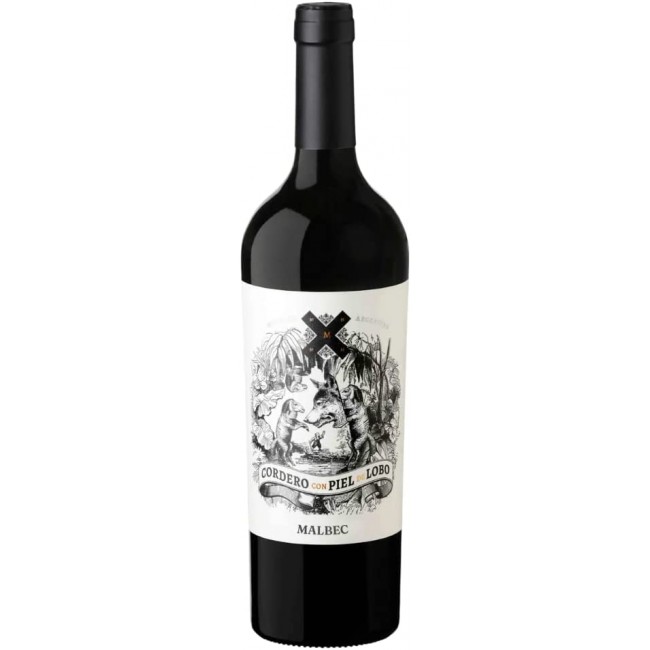 CORDERO CON PIEL DE LOBO MALBEC  750 ml