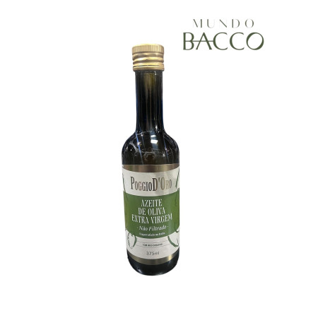POGGIO D'ORO AZEITE EXTRA VIRGEM NÃO FILTRADO