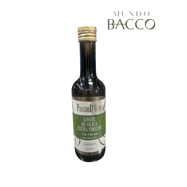 POGGIO D'ORO AZEITE EXTRA VIRGEM NÃO FILTRADO
