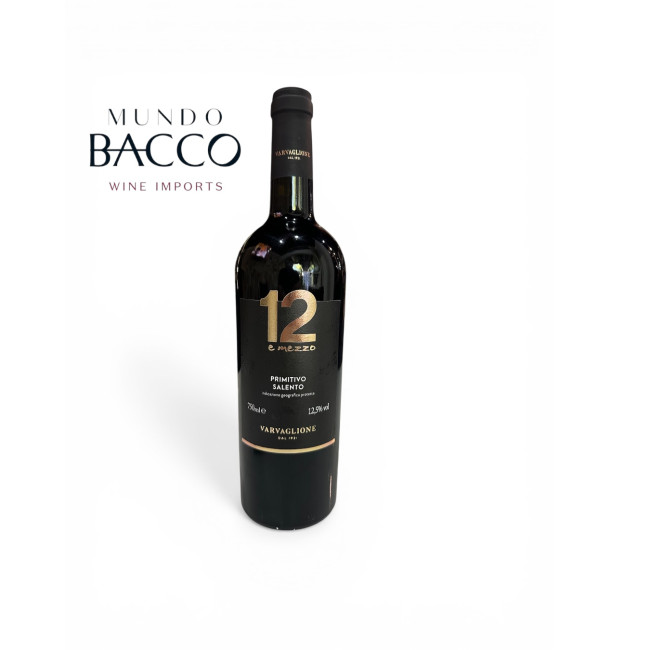12 e Mezzo Primitivo del Salento – O vinho italiano que conquista fácil
