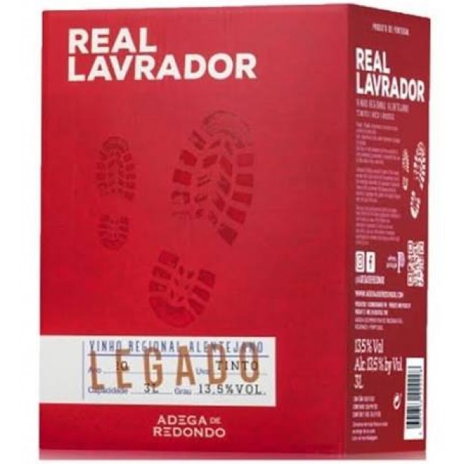 REAL LAVRADOR TINTO BAG IN BOX 3 LITROS