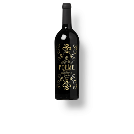 POEME CABERNET - SYRAH GRANDE RESERVE PAYS D'OC IGP  750 ml POEME CABERNET - SYRAH GRANDE RESERVE PAYS D'OC IGP  750 ml