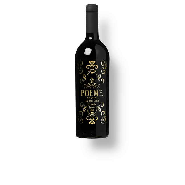 POEME CABERNET - SYRAH GRANDE RESERVE PAYS D'OC IGP  750 ml