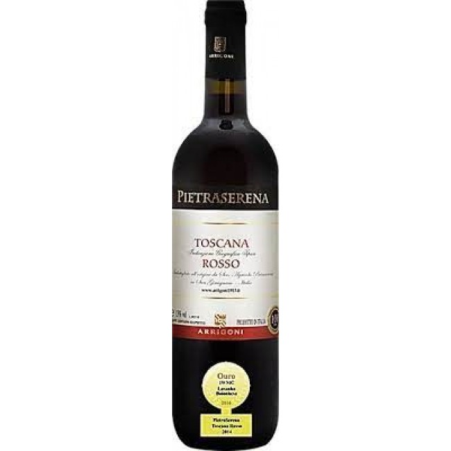 ROSSO TOSCANA PIETRASERENA 2018 750 ml