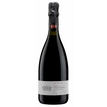 LAMBRUSCO GRASPAROSSA DI CASTELVETRO - VINI DEL RE 750 ml LAMBRUSCO GRASPAROSSA DI CASTELVETRO - VINI DEL RE 750 ml