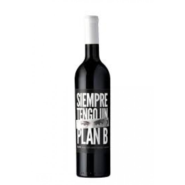 SIEMPRE TENGO UN PLANO B BLACK MALBEC PETIT VERDOT 2019 750 ML