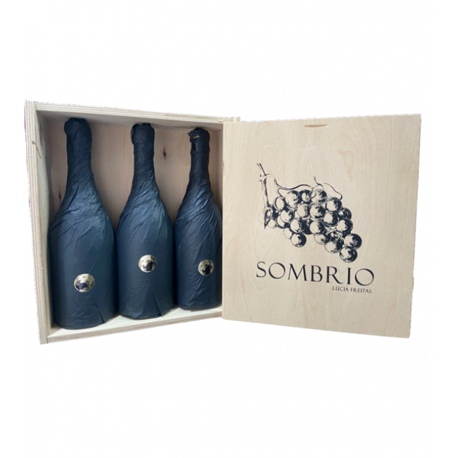 SOMBRIO BRANCO 750 ml - Cx c/ 3 garrafas