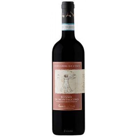 ROSSO DI MONTALCINO LEONARDO DA VINCI 2019 750 ml ROSSO DI MONTALCINO LEONARDO DA VINCI 2019 750 ml