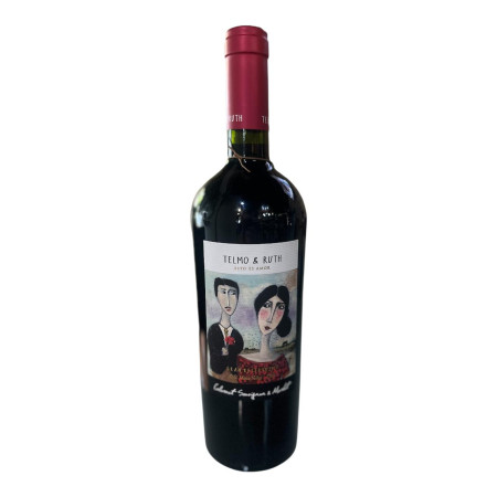 TELMO & RUTH CABERNET SAUVIGNON E MERLOT 750 ML