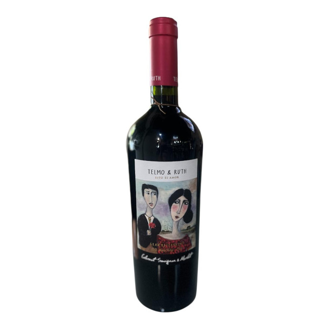 TELMO & RUTH CABERNET SAUVIGNON E MERLOT 750 ML TELMO & RUTH CABERNET SAUVIGNON E MERLOT 750 ML