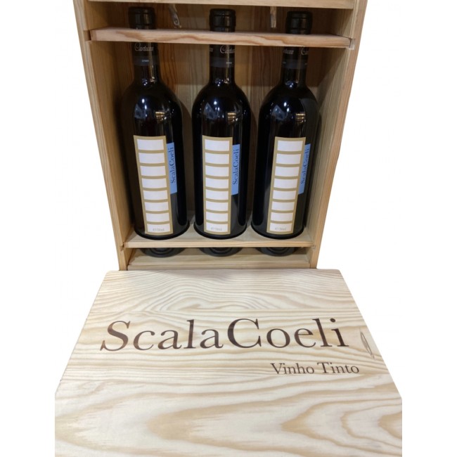 SCALA COELI SYRAH KIT 03 GARRAFAS 750 ml SAFRA 2017