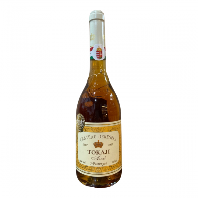 CHATEAU DERESZLA TOKAJI ASZU 5 PUTTONYOS 2007 750 ml