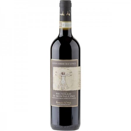 BRUNELLO DI MOTANCINO LEONARDO DA VINCI 750 ml BRUNELLO DI MOTANCINO LEONARDO DA VINCI 750 ml