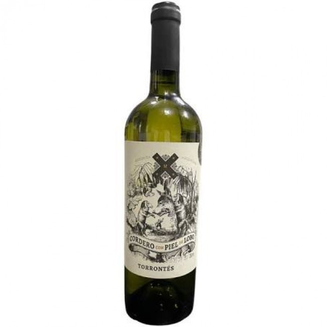 CORDERO COM PIEL DE LOBO TORRONTES BRANCO  750 ml