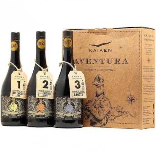 KAIKEN AVENTURA PACK C/3 GARRAFAS 750 ml 